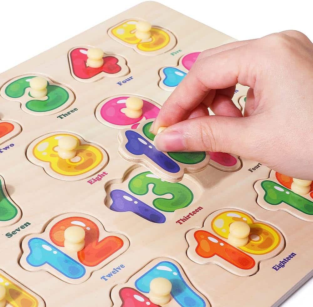 GRINNNIE Wooden Peg Puzzle for Toddlers: A Comprehensive Review