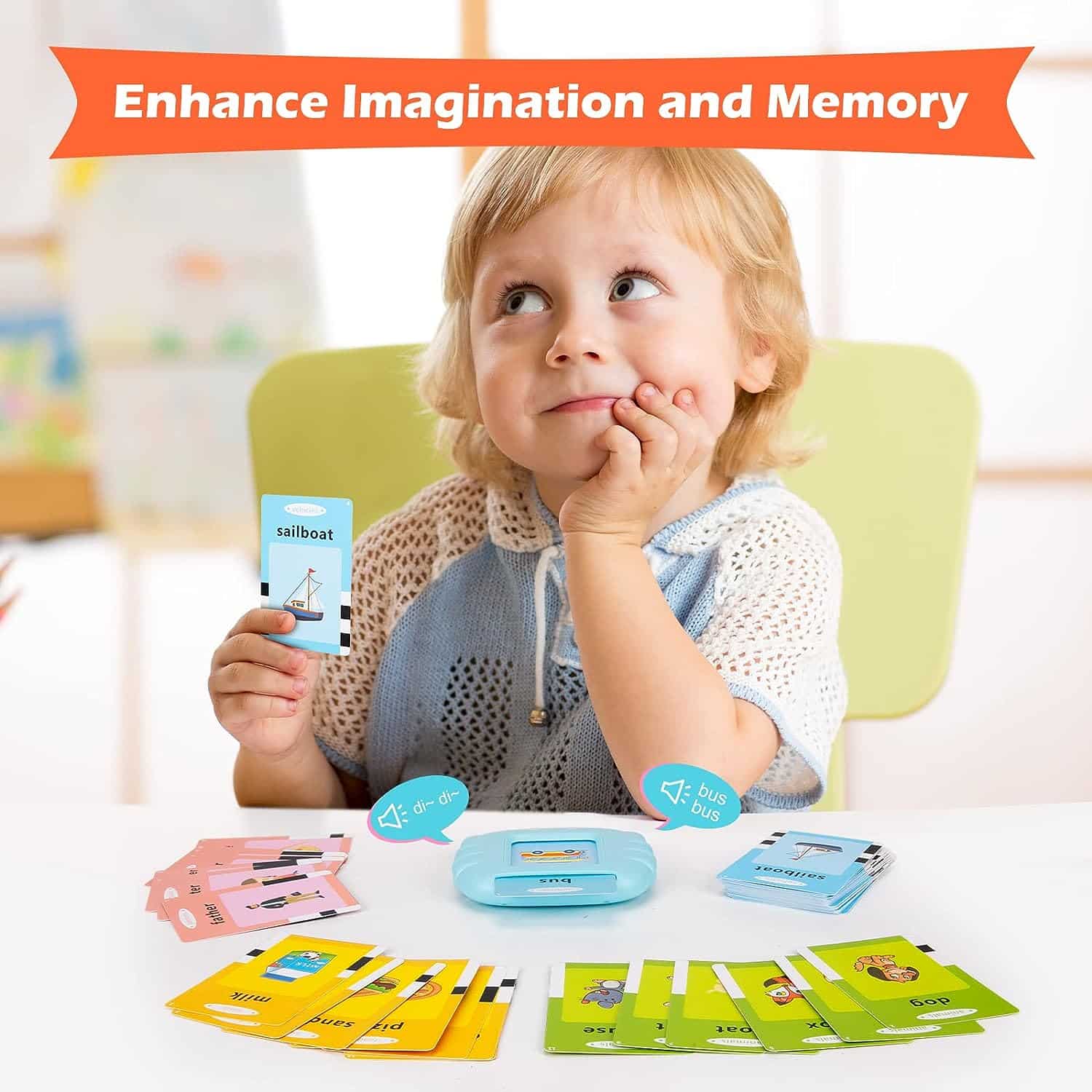Ednzion Talking Flash Cards Review: A Fun and Educational Learning Tool