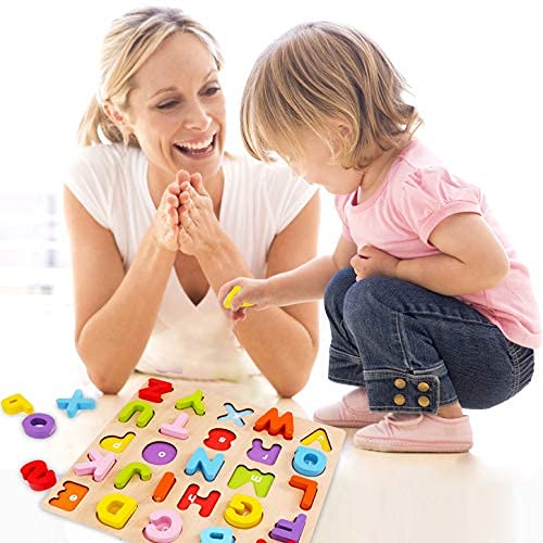 WOOD CITY Alphabet Puzzle: The Perfect Educational Toy for Toddlers