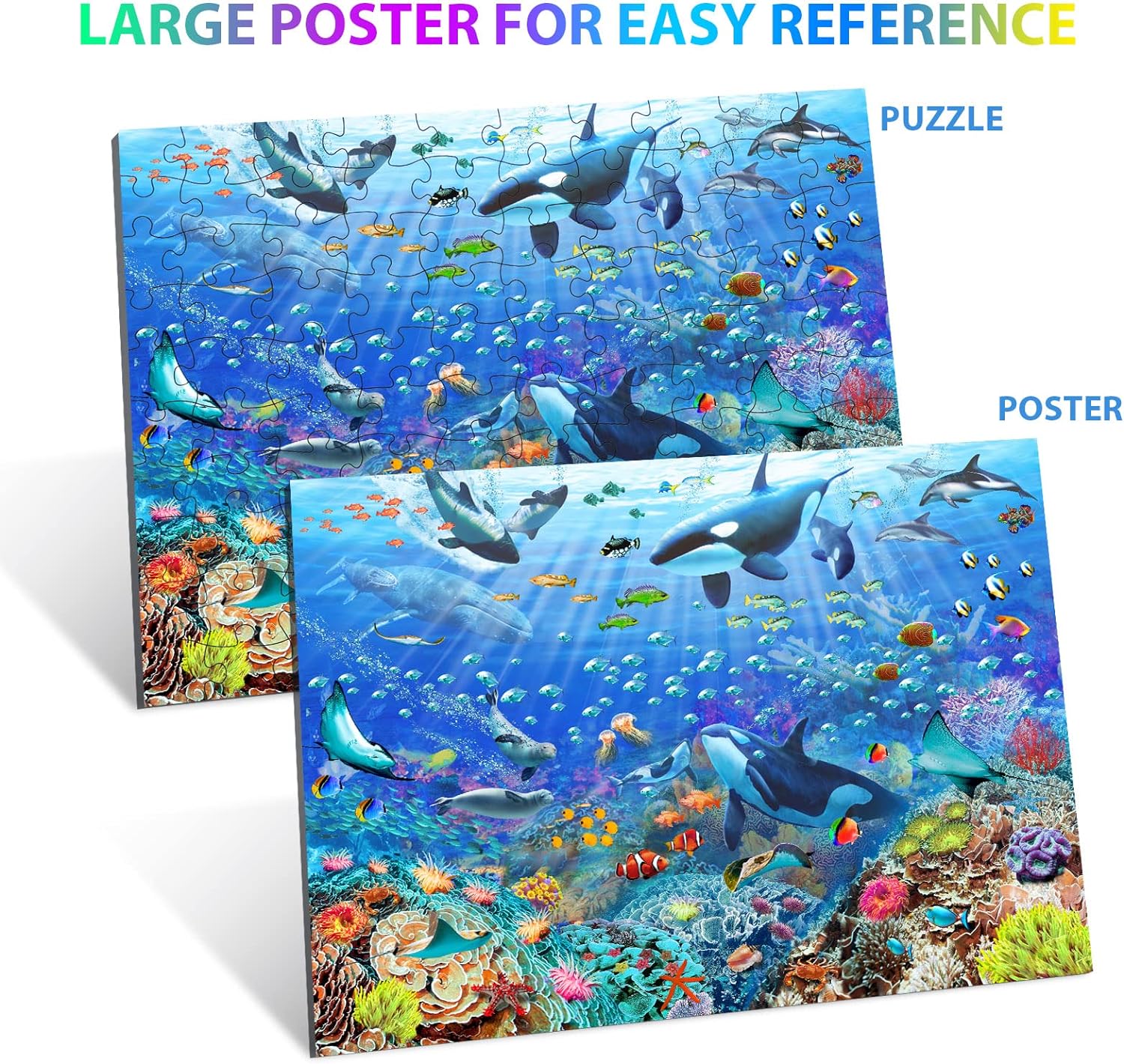 Underwater Scene - 100 Piece Jigsaw Puzzle for Kids: A Fun and Educational Review
