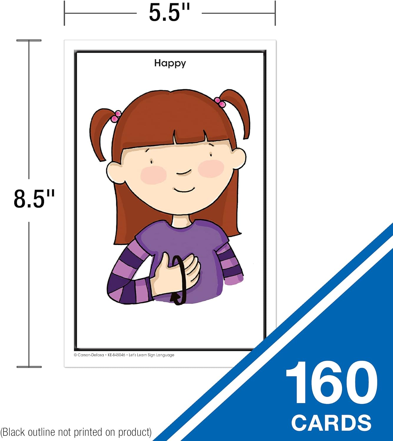 Key Education 160 American Sign Language Flash Cards for Kids: A Fun and Engaging Learning Tool