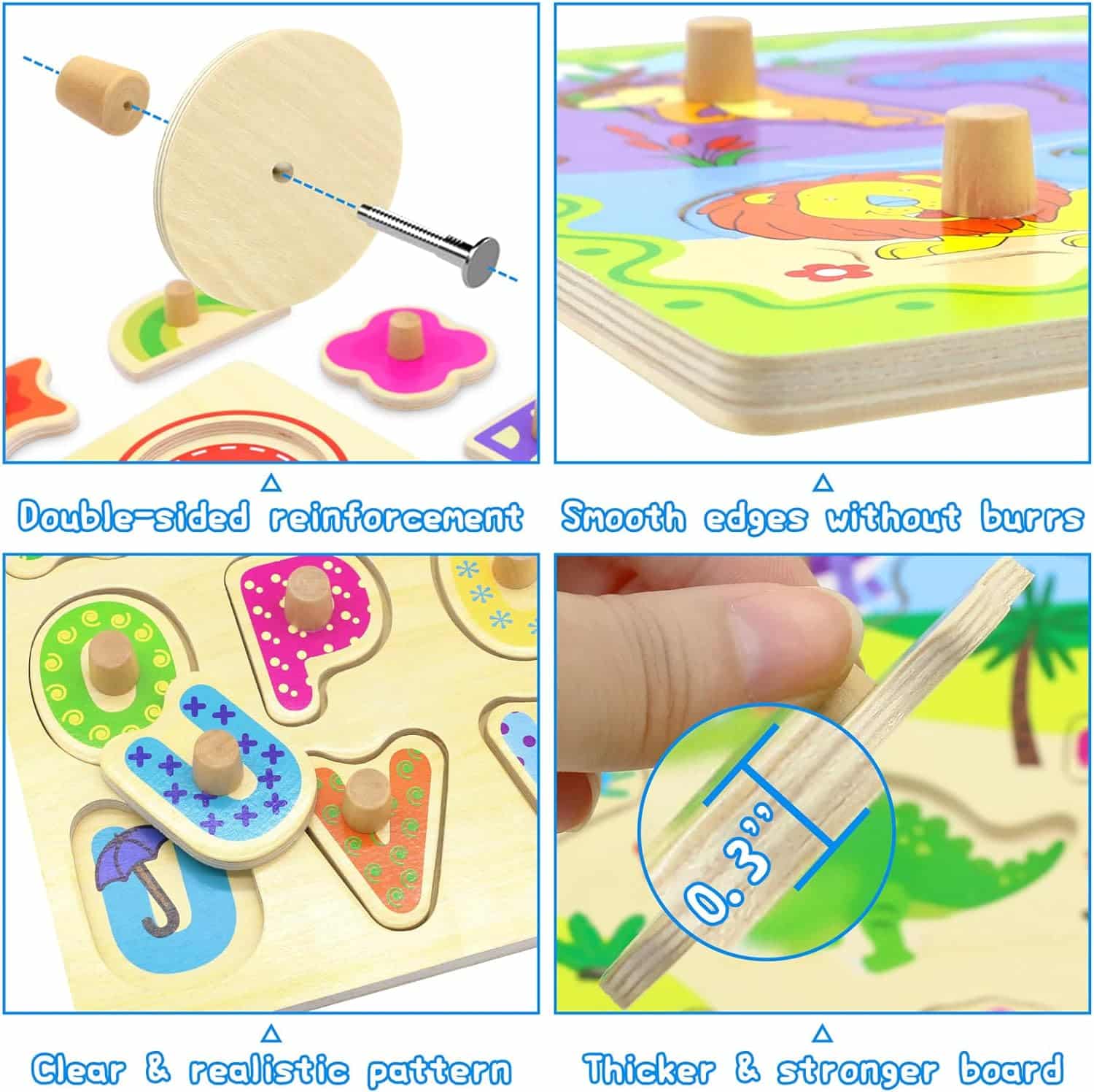 Wooden Puzzles for Toddlers: A Review of JOIWOD Educational Toys