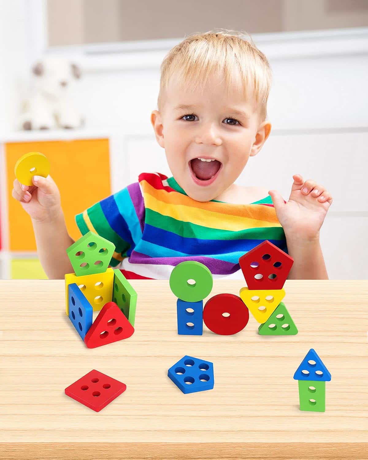 Coogam Wooden Sorting Stacking Montessori Toys: A Fun and Educational Review