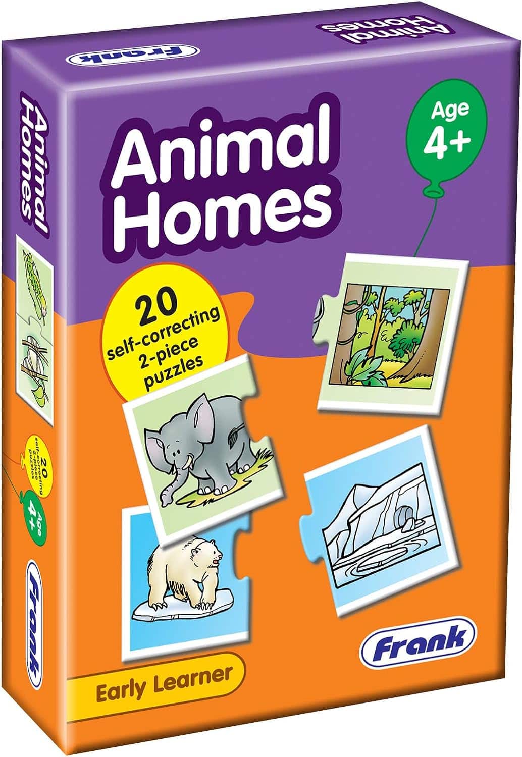 Frank Animal Homes Puzzle – A Fun and Educational Jigsaw Puzzle for Early Learners