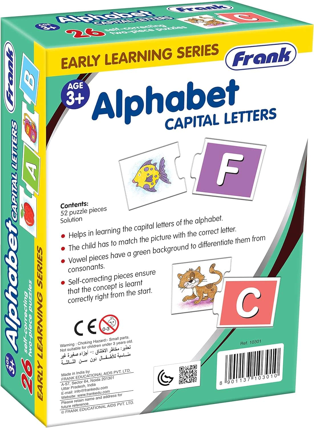 The Perfect Educational Tool: Frank Alphabet Capital Letters Puzzle - An In-Depth Review