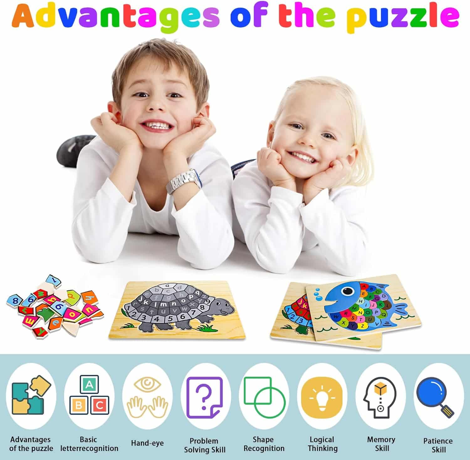 YIICUZP Wooden Puzzles for Toddlers1-3: A Comprehensive Review of the Perfect Educational Toy for Your Little One