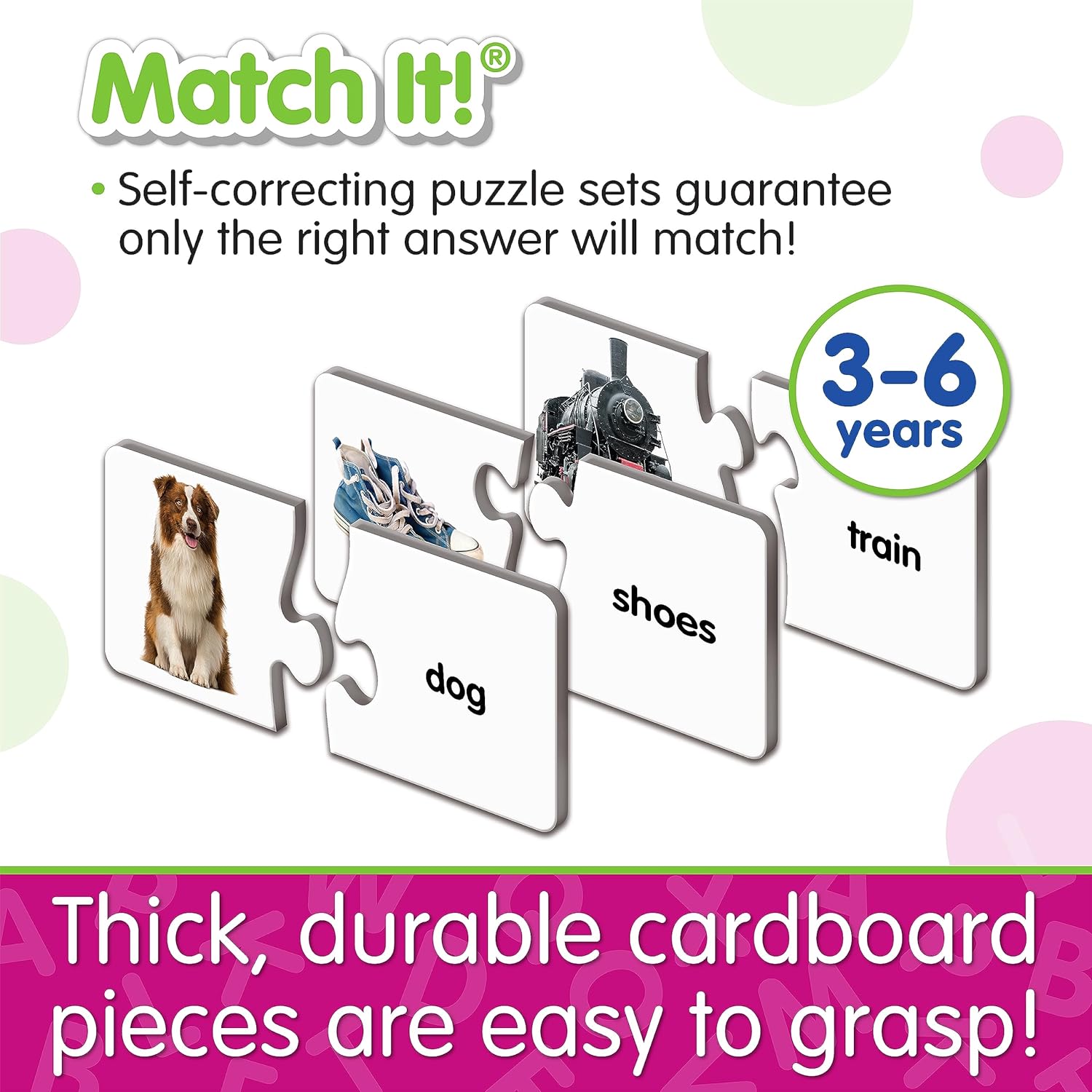 The Learning Journey: Match It! First Words - A Fun and Interactive Way to Teach Early Reading Skills